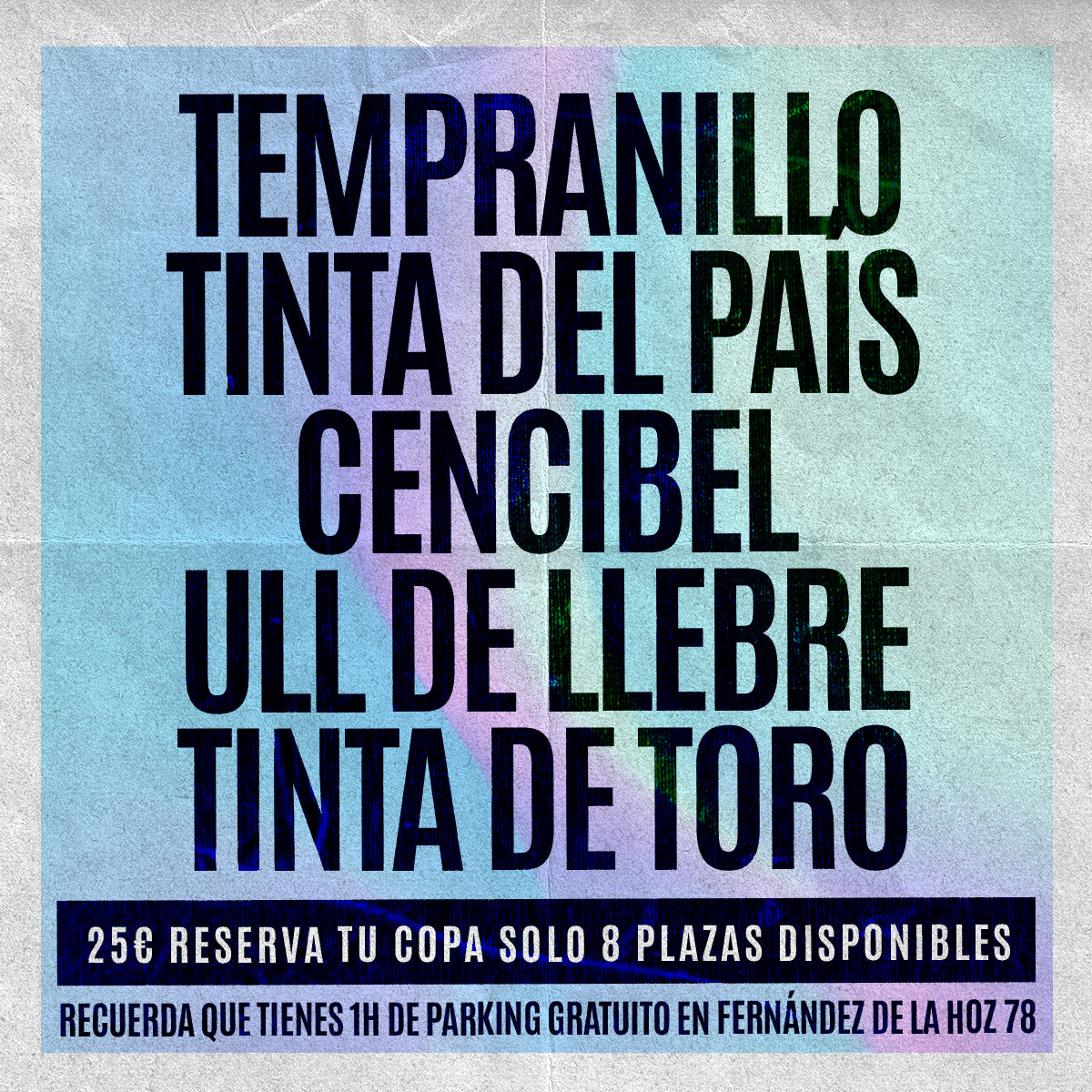 TINY DESK WINE TASTING: TEMPRANILLO 19.02.2026