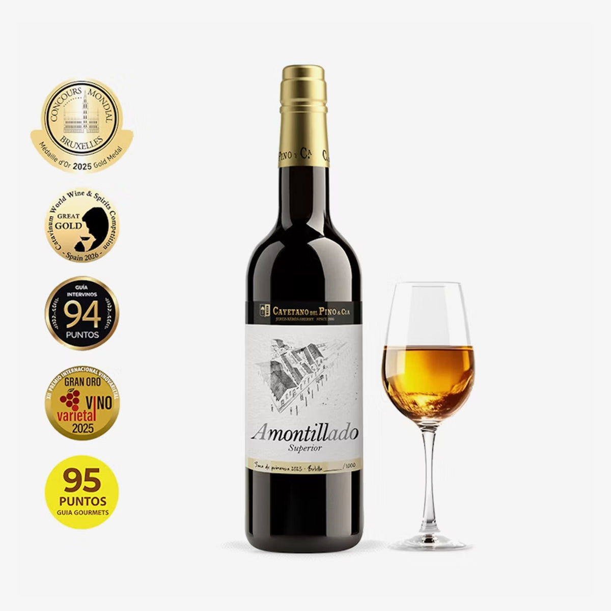 AMONTILLADO SOLERA SUPERIOR CAYETANO DEL PINO