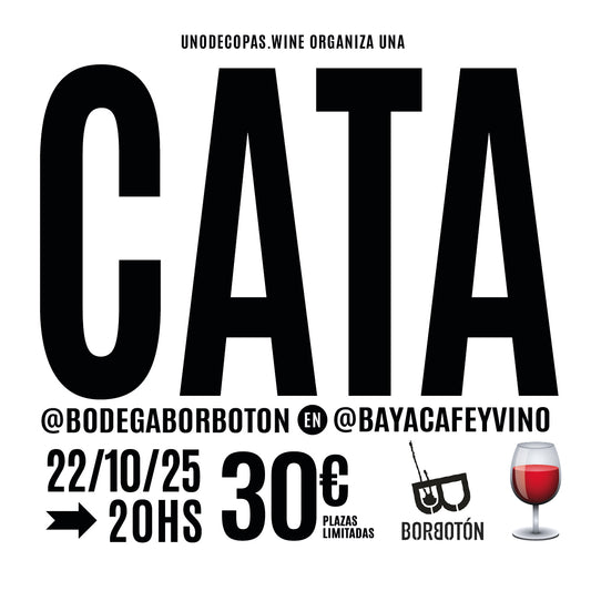 CATA "BODEGA BORBOTÓN" 22.10.25