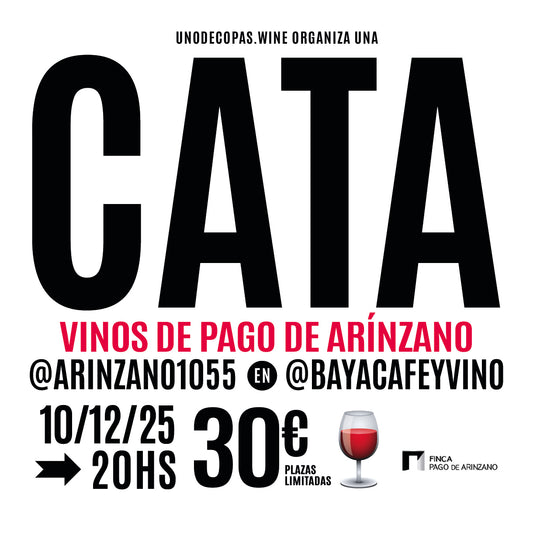 CATA "PAGO DE ARÍNZANO" 10.12.25