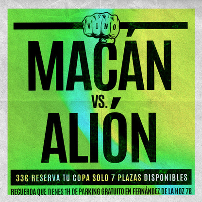 DUELO DE TITANES: MACÁN VS. ALIÓN 29.01.2026