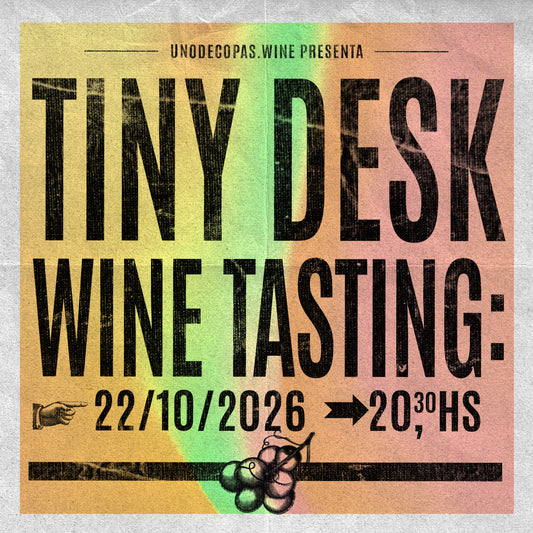 TINY DESK WINE TASTING: TEMPRANILLO 22.10.2026