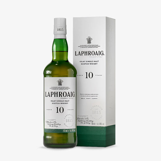 WHISKY MALTA LAPHROAIG 10 AÑOS